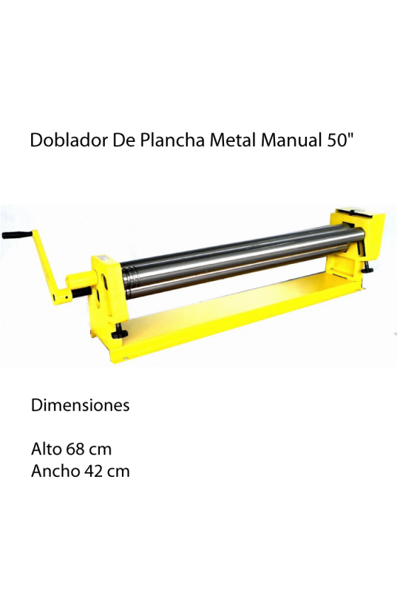 50" manual metal sheet bender