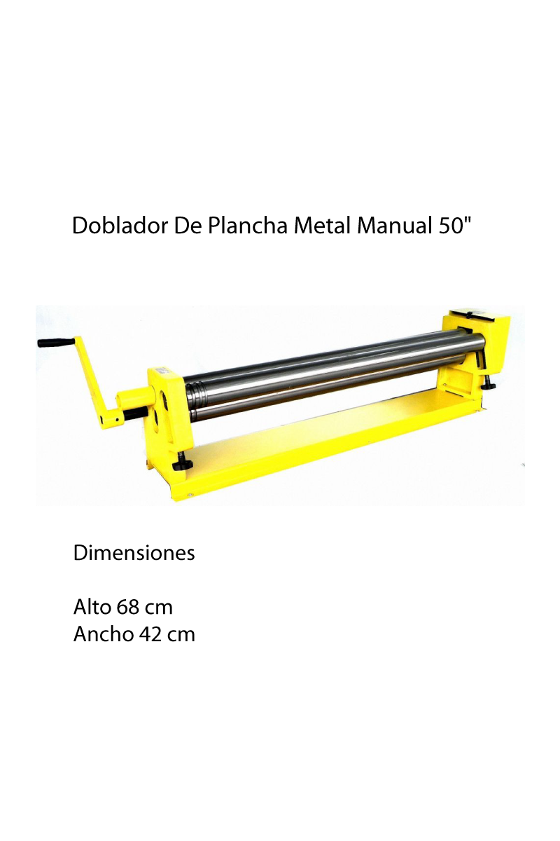 50" manual metal sheet bender