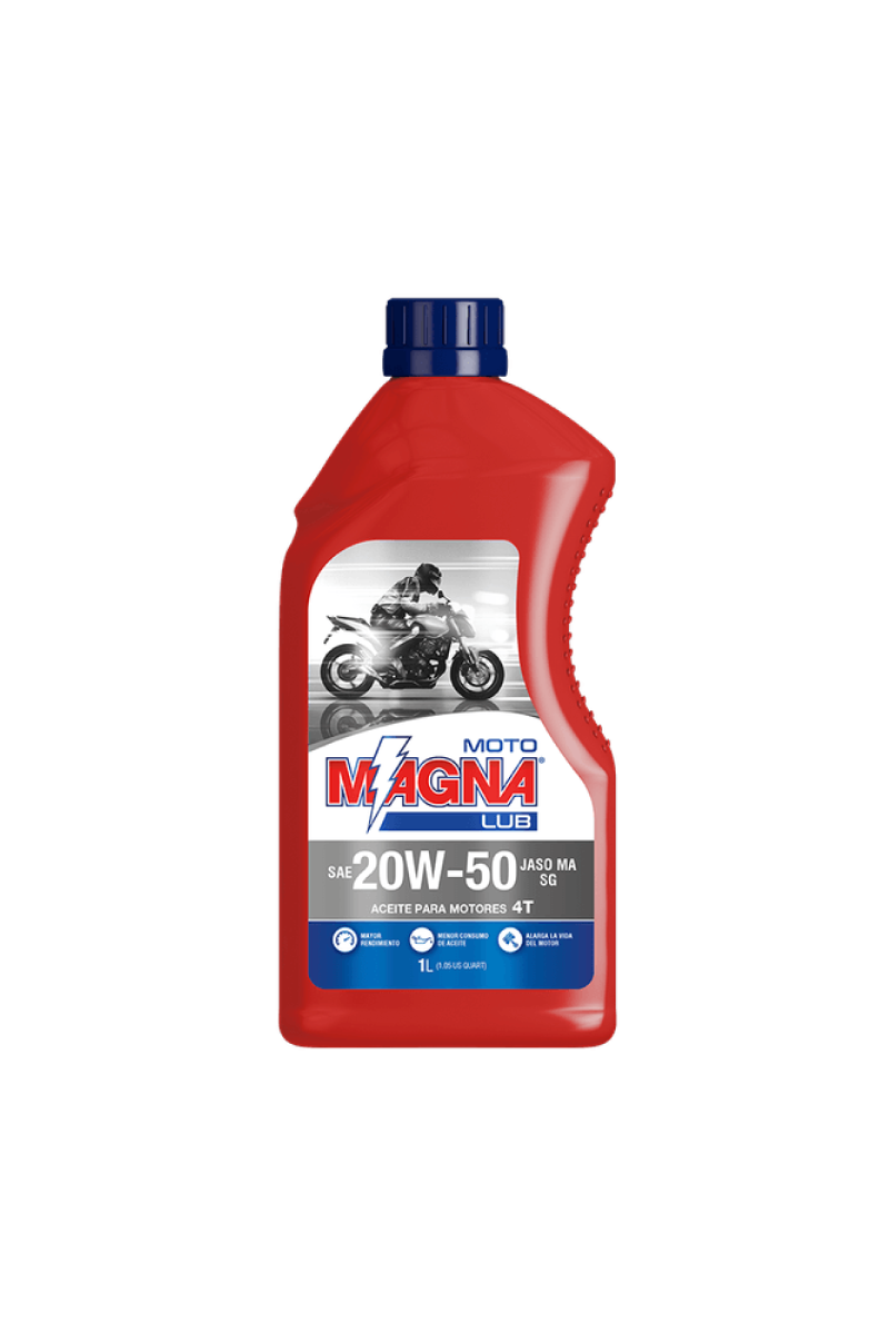 Aceite Magna Moto 4T 20W50 MA/SG X12/1L